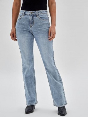 Guess Originals Kit Bootcut Jeans Blauw | GUESS-SN26528