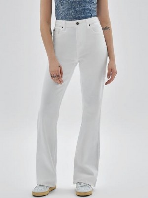 Guess Originals Kit Bootcut Jeans Wit | GUESS-SN28255