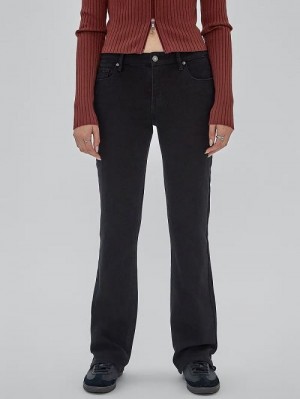 Guess Originals Kit Bootcut Jeans Zwart | GUESS-SN26582