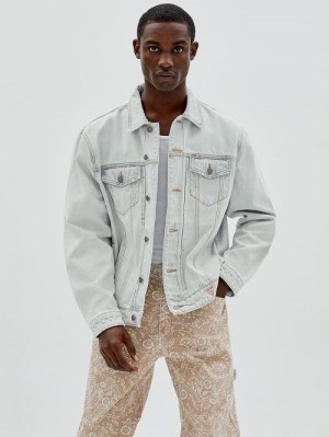 Guess Originals Kit Denim Jacket Blauw | GUESS-SN30807