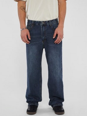 Guess Originals Kit Relaxed Jeans Blauw | GUESS-SN30402
