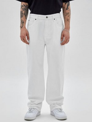Guess Originals Kit Relaxed Jeans Wit | GUESS-SN30360