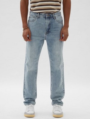 Guess Originals Kit Straight Jeans Blauw | GUESS-SN30391