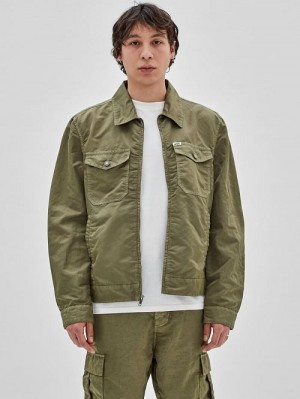 Guess Originals Nylon Cadet Jacket Groen | GUESS-SN30832