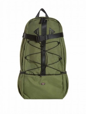 Guess Originals Nylon Sports Backpack Groen | GUESS-SN31705