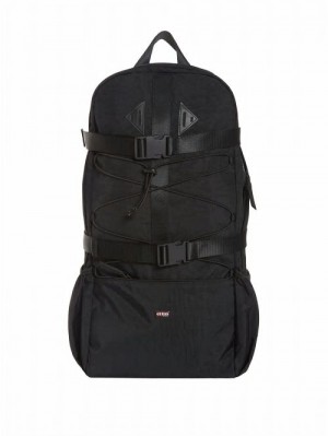 Guess Originals Nylon Sports Backpack Zwart | GUESS-SN31709
