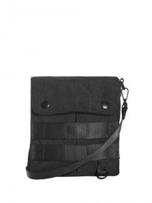 Guess Originals Nylon Utility Side Bag Zwart | GUESS-SN31685