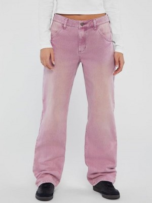 Guess Originals Overdye Carpenter Jeans Roze | GUESS-SN26498