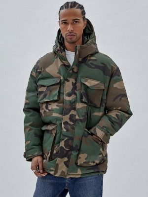 Guess Originals Parka Jacket Multi | GUESS-SN30768