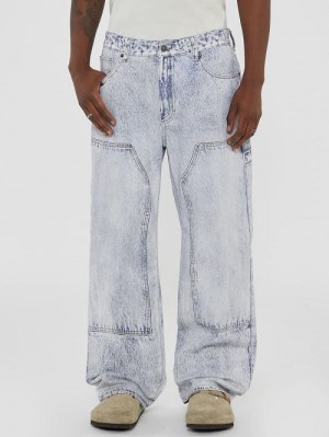 Guess Originals Photo Real Baggy Jeans Blauw | GUESS-SN30346