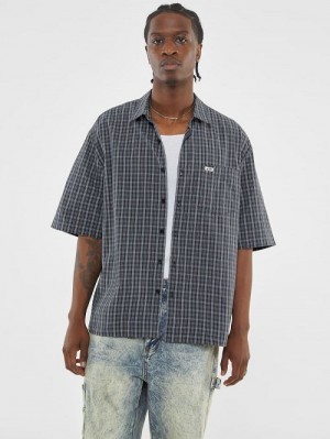 Guess Originals Plaid Shirt Zwart | GUESS-SN31249