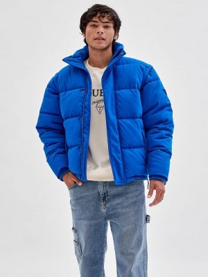 Guess Originals Puffer Jacket Blauw | GUESS-SN30746