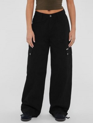 Guess Originals Utility Cargo Pants Zwart | GUESS-SN26586