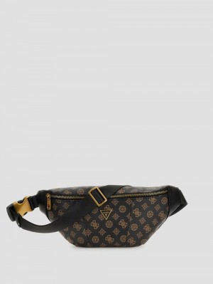 Guess Peony Eco Bum Bag Bruin | GUESS-SN31719