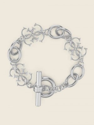 Guess Quattro G Bracelet Zilver | GUESS-SN30321