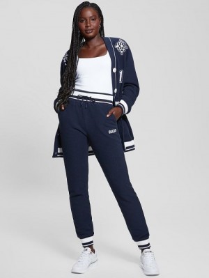 Guess Raquelle Logo Joggers Blauw | GUESS-SN28484