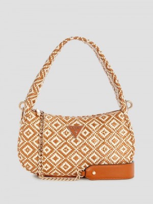 Guess Rianee Hobo Bruin | GUESS-SN29136