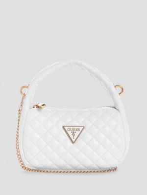 Guess Rianee Mini Hobo Wit | GUESS-SN28806