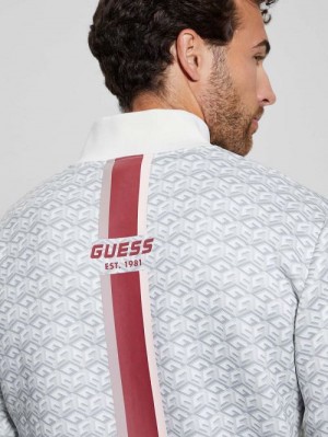Guess Rolph Signature Cube Jacket Wit | GUESS-SN31562