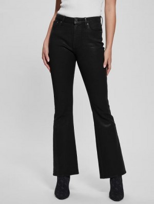Guess Sexy Flare Jeans Zwart | GUESS-SN26506