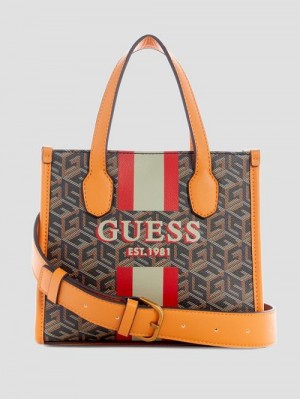 Guess Silvana Mini Totes Zwart | GUESS-SN29462