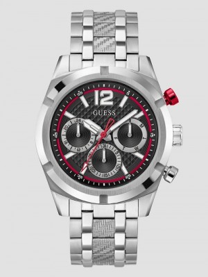 Guess Silver-Tone Chronograph Watch Goud | GUESS-SN31638