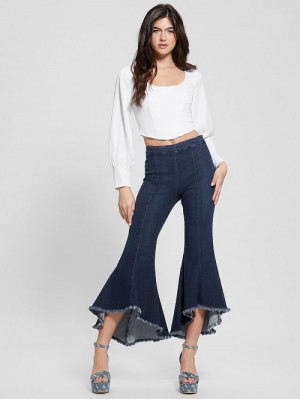 Guess Sofia 1981 Flare Jeans Blauw | GUESS-SN26525