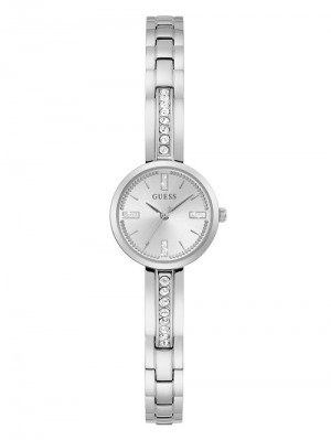 Guess Sofia Silver-Tone Watch Zilver | GUESS-SN30033