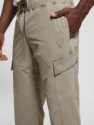 Guess Steno Cargo Pants Beige | GUESS-SN31547