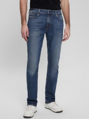 Guess Straight Jeans Blauw | GUESS-SN30390