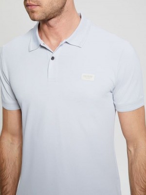 Guess Tech-Stretch Polo Grijs | GUESS-SN31186
