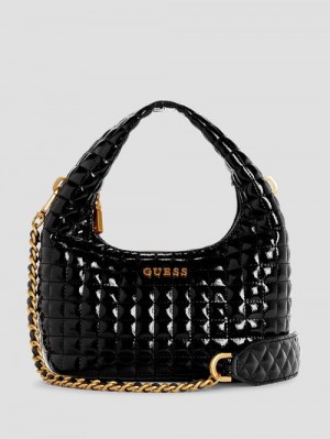 Guess Tia Hobo Bag Zwart | GUESS-SN29076