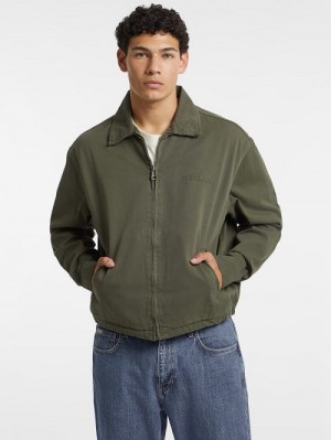 Guess Twill Jacket Groen | GUESS-SN30804