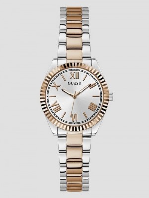 Guess Two-Tone Analog Watch Goud | GUESS-SN30003