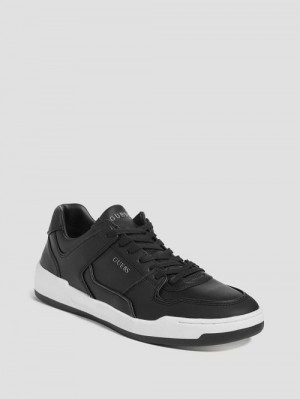 Guess Vicenza Low-Top Sneakers Zwart | GUESS-SN31882