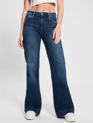 Guess Victoria Flared Jeans Blauw | GUESS-SN26664