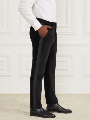 Guess Warren Smoking Pant Zwart | GUESS-SN31418