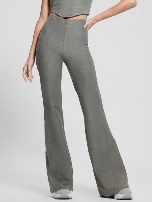 Guess Washed Flare Leggings Grijs | GUESS-SN28422