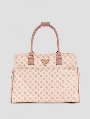 Guess Wilder Peony Shopper Tote Roze | GUESS-SN31746