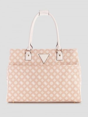 Guess Wilder Peony Shopper Tote Roze | GUESS-SN31778