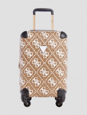 Guess Wilder Quattro G 18" 4-Wheel Suitcase Wit | GUESS-SN31762
