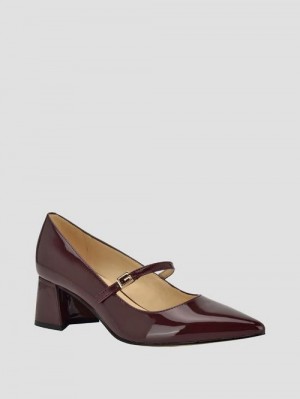 Guess Zands Block Heels Rood | GUESS-SN29850