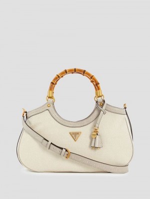 Guess Zarby Large Satchel Bruin | GUESS-SN28854