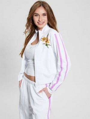 Guess Zoey Track Jacket Wit | GUESS-SN28377