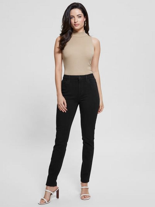 Guess 1981 Black Skinny Jeans Zwart | GUESS-SN26621