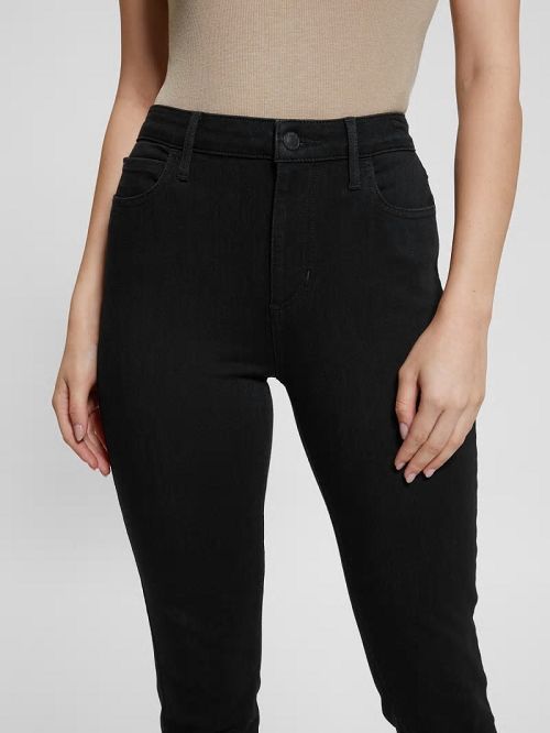 Guess 1981 Black Skinny Jeans Zwart | GUESS-SN26621