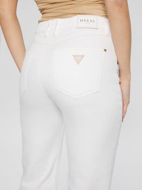 Guess 1981 Kick Flare Jeans Wit | GUESS-SN26514