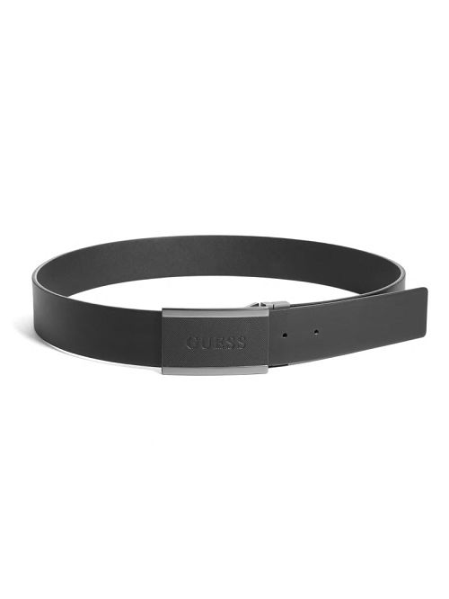 Guess Adam Reversible Belt Zwart | GUESS-SN31848