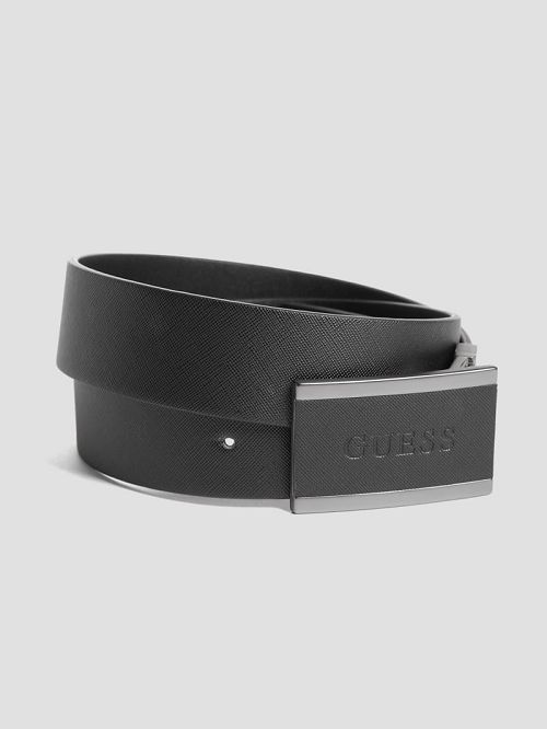 Guess Adam Reversible Belt Zwart | GUESS-SN31848