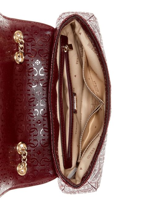 Guess Adelard Convertible Crossbody Rood | GUESS-SN28838